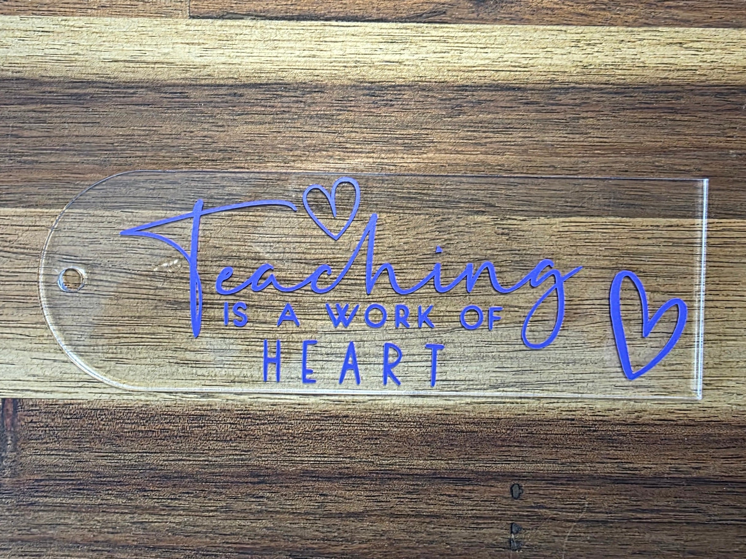 Bookmark - Teaching is a Work of Heart