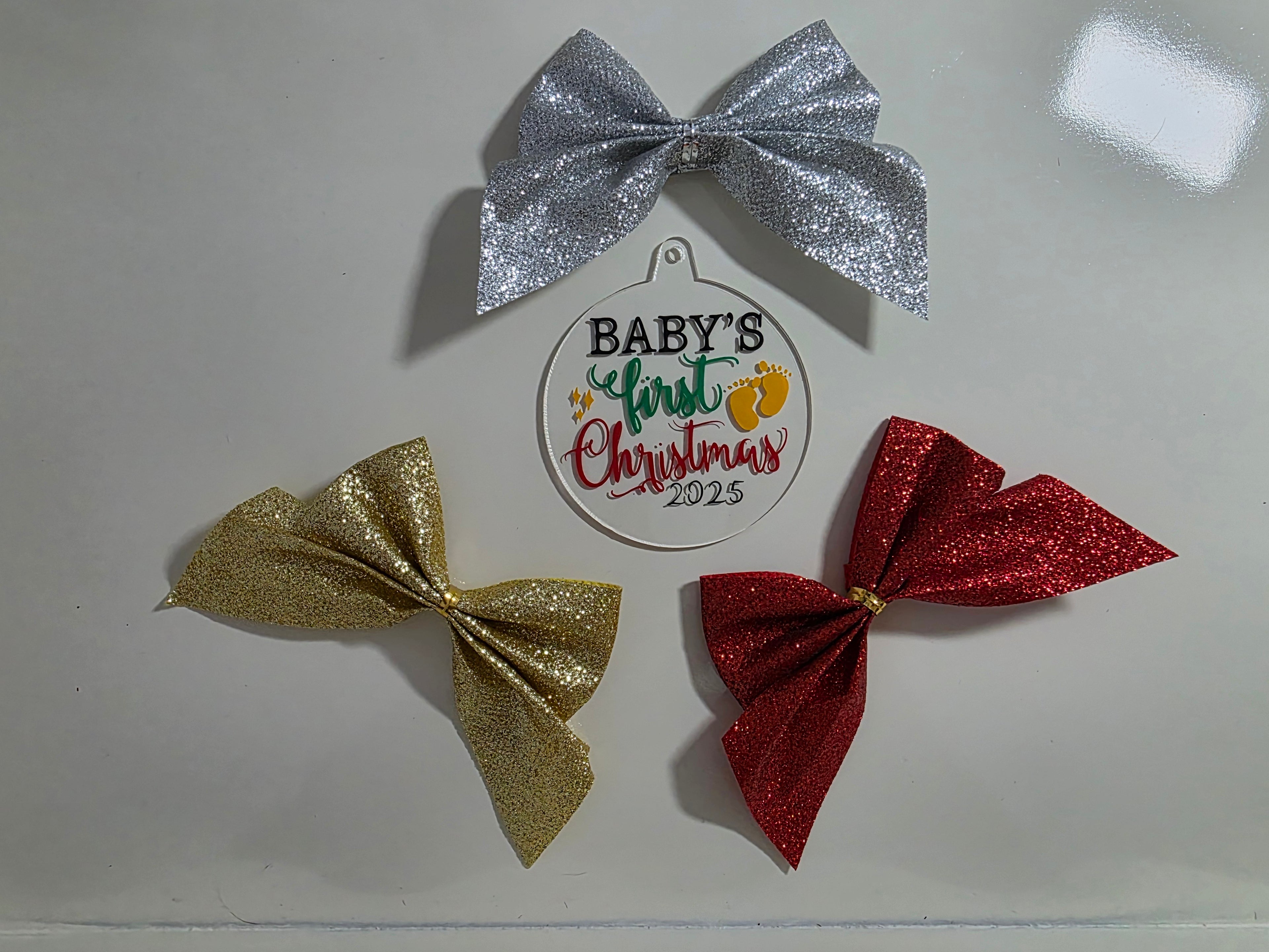 Ornament - Baby's First Christmas 2025