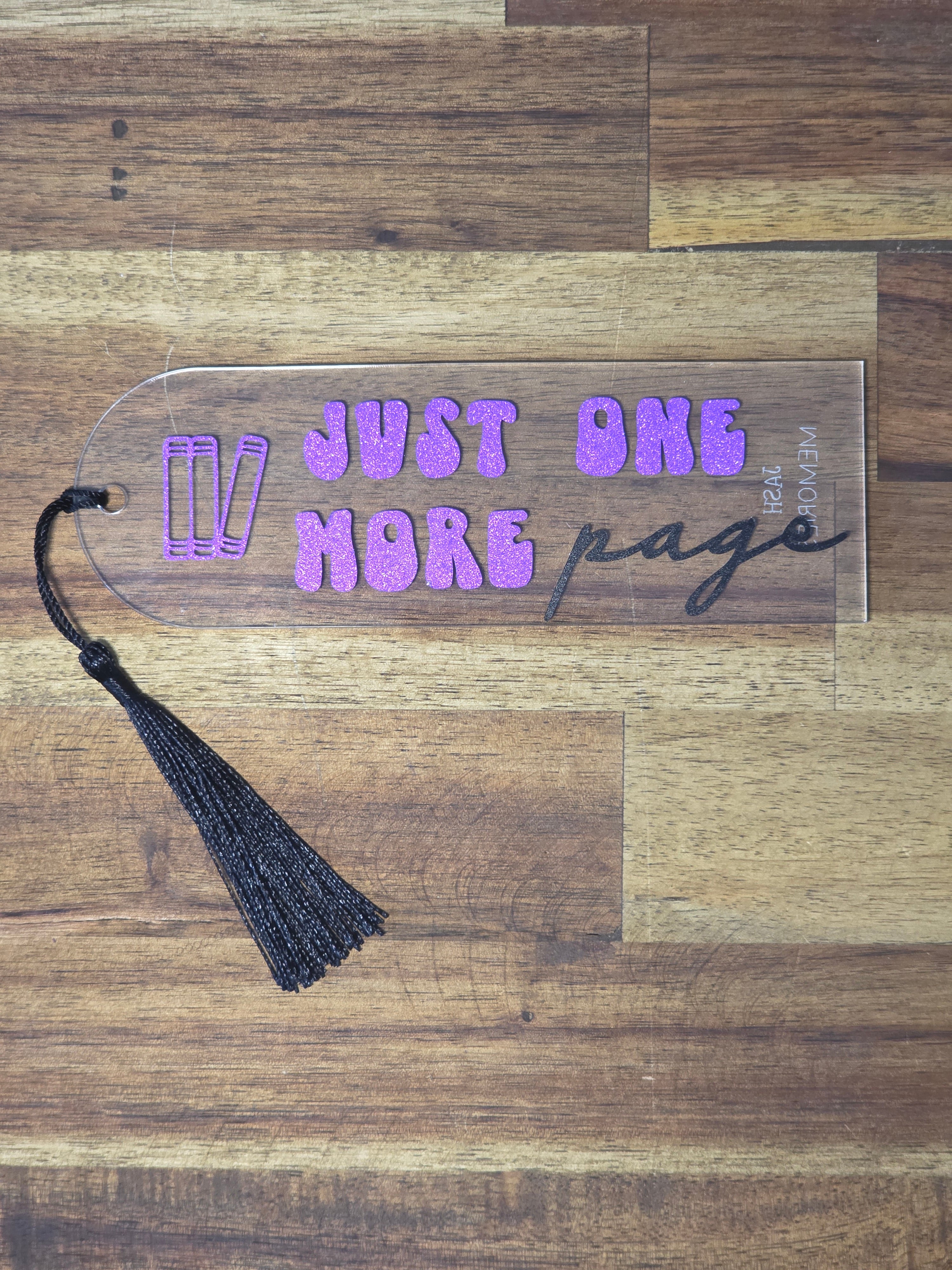 Bookmark - Just one more page