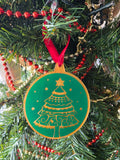 Ornament - Gold Christmas Tree