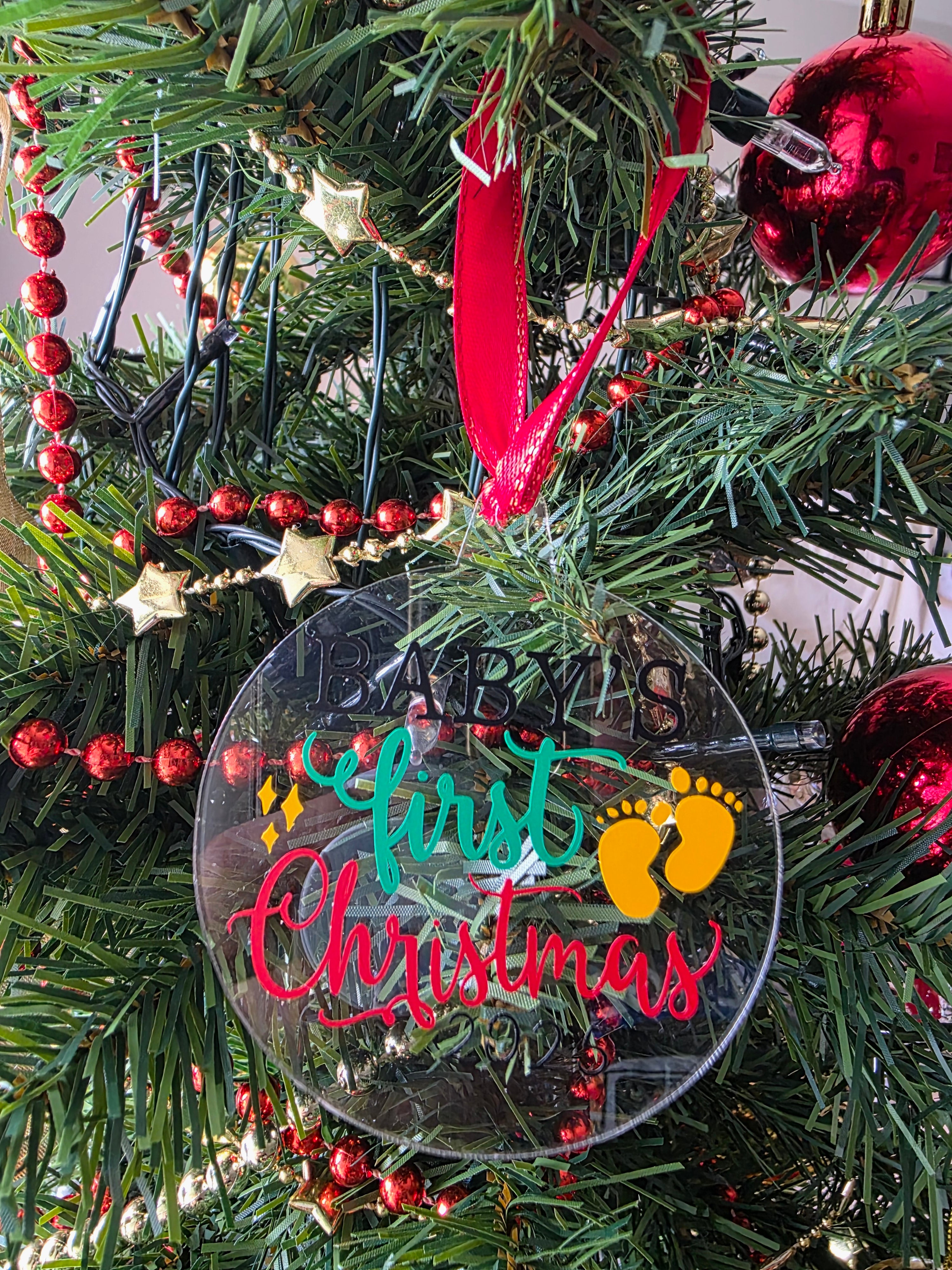 Ornament - Baby's First Christmas 2025