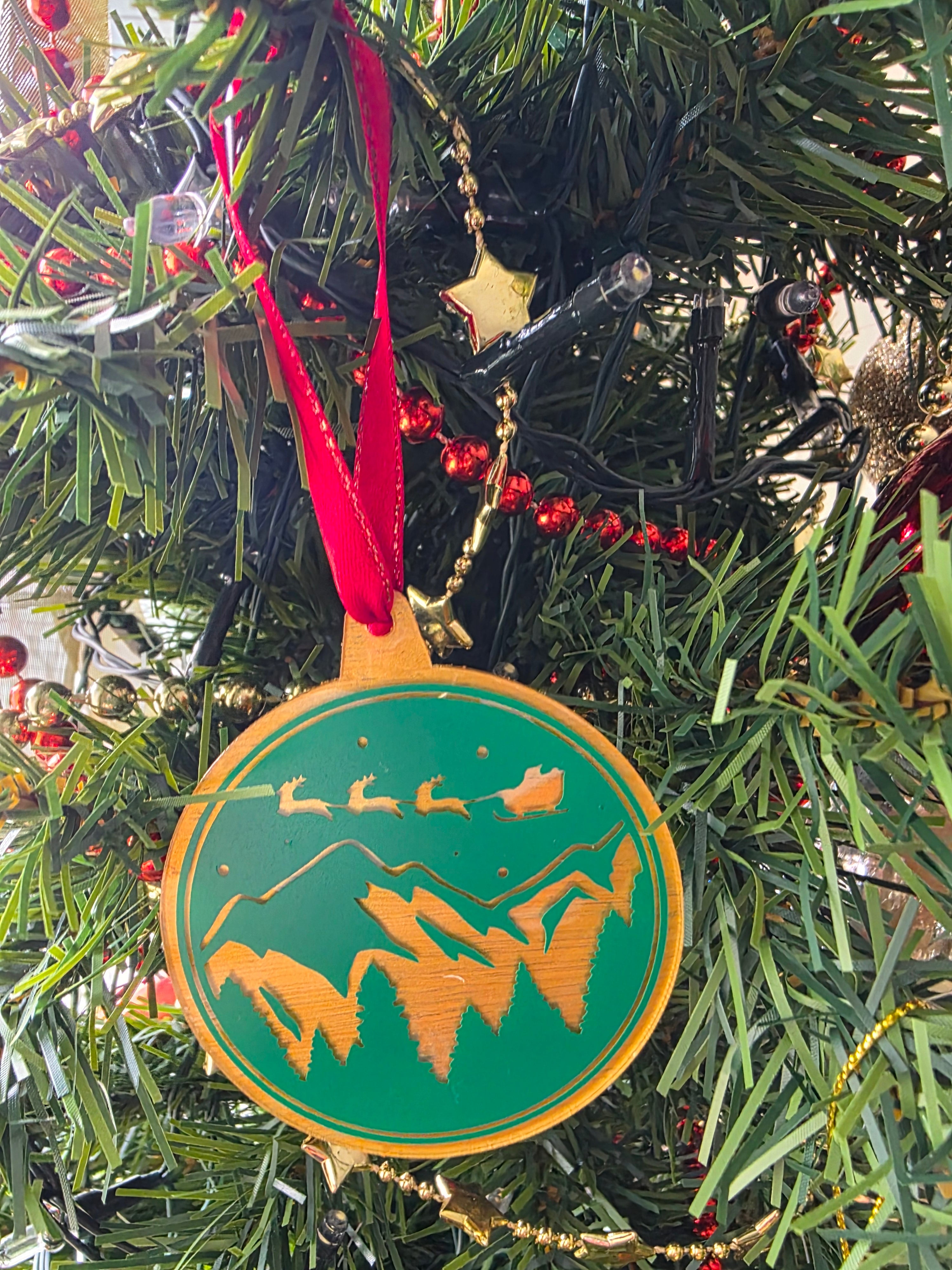 Ornament - Green Christmas